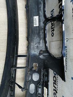 AA045934; Бампер передний; под паркт.; под омыват. (51117178068) для BMW 5 серия Е60 Е61/БУ; Оригинал; Р1, Мелкий дефект; 