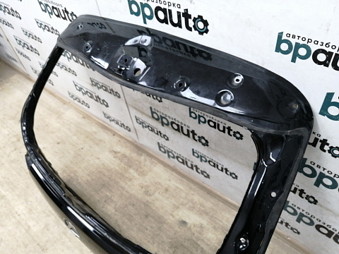 Фотография детали AA018847; Крышка багажника (67005-48210) для Lexus RX II (2004 — 2008)/БУ; Оригинал; Р0, Хорошее; (212) Черный. Фото номер 4