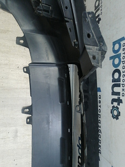 AA046186; Бампер передний; под паркт.; под омыват. (52119-60E01) для Toyota Land Cruiser Prado 150 (2010 — 2013)/БУ; Оригинал; Р1, Мелкий дефект; 