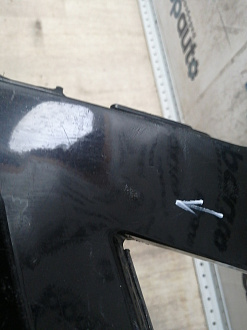 AA045638; Бампер передний, S-line; под паркт.; под омыват. (4G8 807 437 F) для Audi A7 I Sportback (2010-2014)/БУ; Оригинал; Р1, Мелкий дефект; 