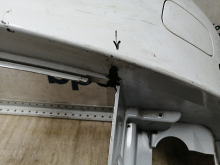 BA000158; Бампер передний; под паркт.; под омыват. (8K0 807 437 AC) для Audi A4 B8/БУ; Оригинал; Р2, Удовлетворительное; 