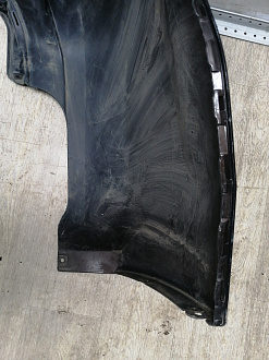 AA045379; Бампер задний; без паркт. (6410D125) для Mitsubishi Pajero Sport III (2015-2020)/БУ; Оригинал; Р1, Мелкий дефект; 