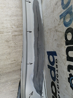 AA046227; Бампер задний; без паркт. (1T0807417K) для Volkswagen Touran II (2010-2015)/БУ; Оригинал; Р2, Удовлетворительное; 