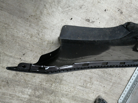 BA000139; Бампер задний; без паркт. (86611-4L500) для Hyundai Solaris I рест. Sedan (2014- 2016)/БУ; Оригинал; Р1, Мелкий дефект; 