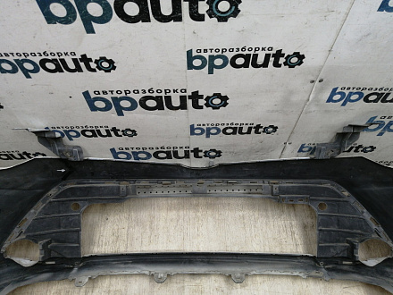 BA000121; Бампер передний; под паркт.; под омыват. (52119-06C40) для Toyota Camry/БУ; Оригинал; Р1, Мелкий дефект; 