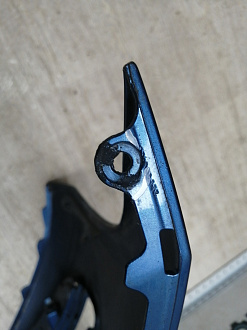 BA000226; Бампер передний; под паркт.; под омыват. (5G0807221) для Volkswagen Golf/БУ; Оригинал; Р1, Мелкий дефект; 