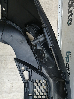 AA045685; Бампер передний, Track-Field; без паркт.; под омыват. (5N0807221T) для Volkswagen Tiguan I рест. (2011- 2016)/БУ; Оригинал; Р1, Мелкий дефект; 