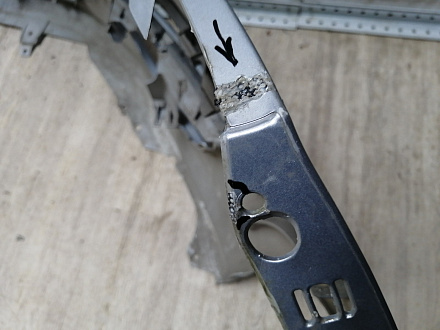 AA046125; Бампер передний; без паркт.; без омыват. (BS71-17757-A) для Ford Mondeo/БУ; Оригинал; Р1, Мелкий дефект; 