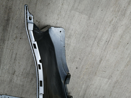 AA046119; Бампер задний; без паркт. (86611-4Y000) для Kia Rio III Sedan (2011- 2015)/БУ; Оригинал; Р1, Мелкий дефект; 