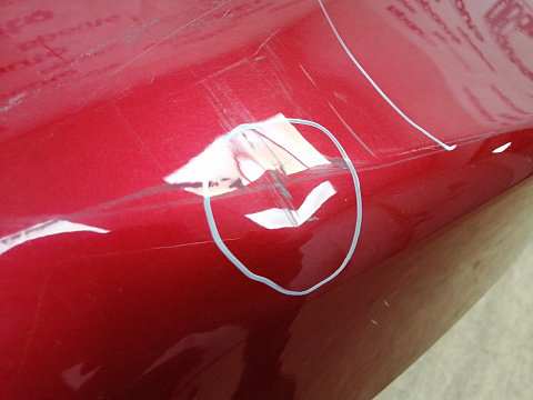 Фотография детали AA037977; Крышка багажника (GJY05261X) для Mazda 6 GJ/БУ; Оригинал; Р2, Удовлетворительное; . Фото номер 8