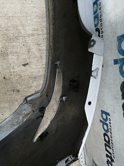 BA000141; Бампер задний; под паркт. (86611-4L500) для Hyundai Solaris I рест. Sedan (2014- 2016)/БУ; Оригинал; Р1, Мелкий дефект; 