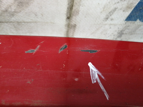 Фотография детали AA046244; Бампер задний; без паркт. (86611-1M000) для Kia Cerato II (2009-2013)/БУ; Оригинал; Р1, Мелкий дефект; . Фото номер 14