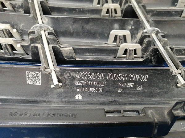 Решетка радиатора Maybach Мерседес Бенц S-klasse VI Sedan W222 2017-2020, б/у, фото 12
