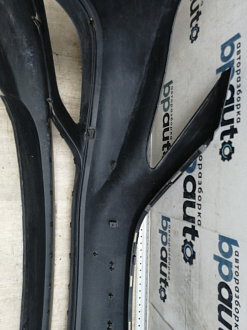 BA000151; Бампер передний; без паркт.; без омыват. (86511-3S500) для Hyundai Sonata VI (YF) (2010-2014)/БУ; Оригинал; Р1, Мелкий дефект; 