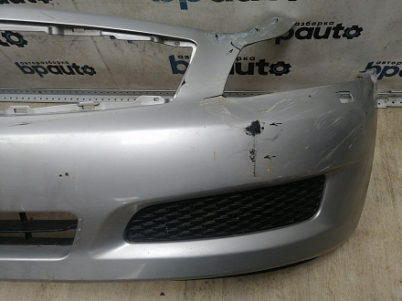 AA045731; Бампер передний, до 2010г; без паркт.; под омыват. (62022-JK60H) для Infiniti G (2006-2013)/БУ; Неоригинал; Р2, Удовлетворительное; 