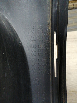 AA046099; Бампер передний, AMG; под паркт.; без омыват. (A2928851825) для Mercedes-Benz GLE coupe I (С292) (2015-2019)/БУ; Оригинал; Р2, Удовлетворительное; 