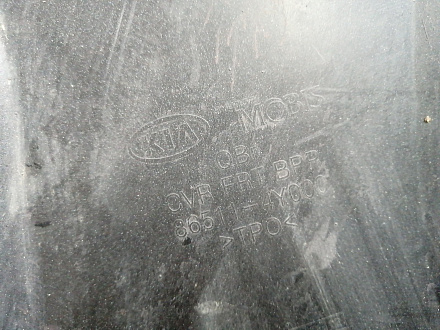 AA045847; Бампер передний; без паркт.; без омыват. (86511-4Y000) для Kia Rio/БУ; Оригинал; Р1, Мелкий дефект; 