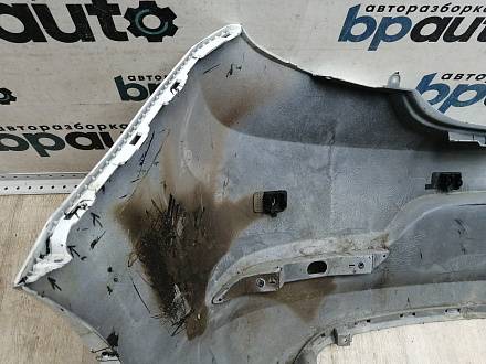 AA045616; Бампер задний; под паркт. (86611-4L700) для Hyundai Solaris I рест. HB (2014- 2016)/БУ; Оригинал; Р1, Мелкий дефект; 