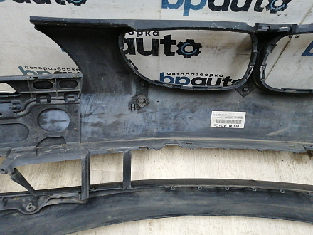 AA045300; Бампер передний; под паркт.; под омыват. (51117178068) для BMW 5 серия Е60 Е61/БУ; Оригинал; Р1, Мелкий дефект; 