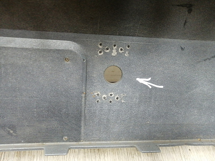 BA000225; Бампер передний; под паркт.; под омыват. (5G0807221) для Volkswagen Golf/БУ; Оригинал; Р1, Мелкий дефект; 