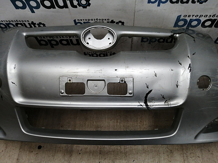 AA045703; Бампер передний; без паркт.; без омыват. (52119-02680) для Toyota Auris I (2007- 2010)/БУ; Оригинал; Р2, Удовлетворительное; 