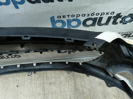 AA045244; Бампер передний; без паркт.; без омыват. (9676285080A) для Citroen C4 II HB (2011-2016)/БУ; Оригинал; Р2, Удовлетворительное; 