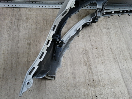 AA045816; Бампер передний; под паркт.; под омыват. (3C8807221F) для Volkswagen Passat CC рест. (2012-2017)/БУ; Оригинал; Р1, Мелкий дефект; 