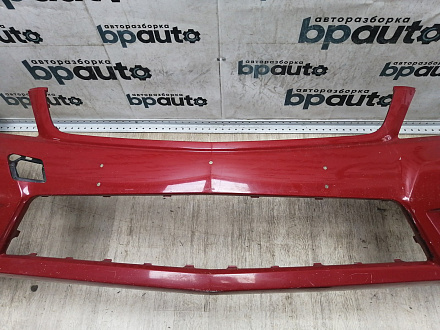 BA000054; Бампер передний, AMG; под паркт.; под омыват. (A2048807847) для Mercedes-Benz C-klasse III рест. (W204) (2011-2015)/БУ; Оригинал; Р1, Мелкий дефект; 