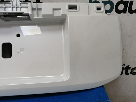 AA031398; Накладка крышки багажника (76801-60461) для Toyota Land Cruiser Prado/БУ; Оригинал; Р0, Хорошее; (070) Белый перламутр 3х. сл.