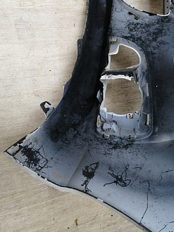 AA045244; Бампер передний; без паркт.; без омыват. (9676285080A) для Citroen C4 II HB (2011-2016)/БУ; Оригинал; Р2, Удовлетворительное; 