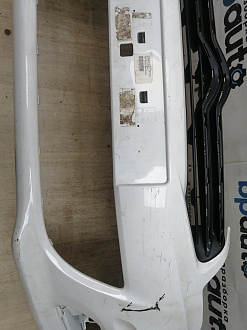 AA045244; Бампер передний; без паркт.; без омыват. (9676285080A) для Citroen C4 II HB (2011-2016)/БУ; Оригинал; Р2, Удовлетворительное; 