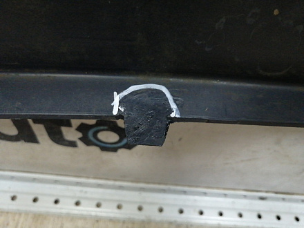 AA045882; Бампер передний; под паркт.; под омыват. (J8A2-17F003-GAW) для Land Rover Range Rover Velar L560 (2017 - 2023)/БУ; Оригинал; Р1, Мелкий дефект; 