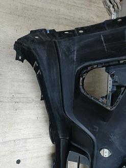 AA045909; Бампер передний; без паркт.; под омыват. (KD45-50031) для Mazda CX-5/БУ; Оригинал; Р1, Мелкий дефект; 