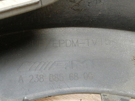 AA044651; Бампер передний, AMG; под паркт.; без омыват. (A2388856800) для Mercedes-Benz E-klasse V Coupe (C238) (2016-2021)/БУ; Оригинал; Р1, Мелкий дефект; 