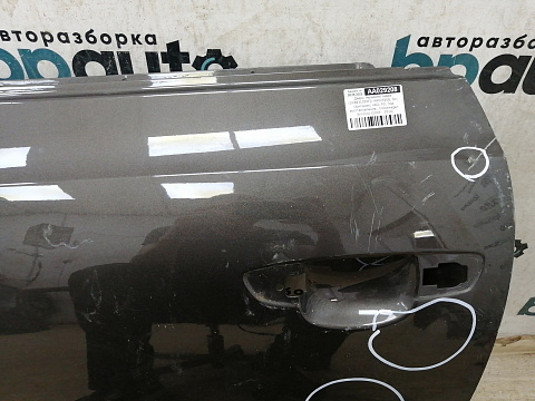 Фотография детали AA029208; Дверь передняя левая (1K8831055F) для Volkswagen Scirocco (2009 - 2014)/БУ; Оригинал; Р3, Под восстановление; . Фото номер 2