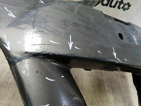 Фотография детали BA000088; Бампер передний AMG; под паркт.; под омыват. (A2128853525) для Mercedes-Benz E-klasse W212 S212/БУ; Оригинал; Р2, Удовлетворительное; . Фото номер 8