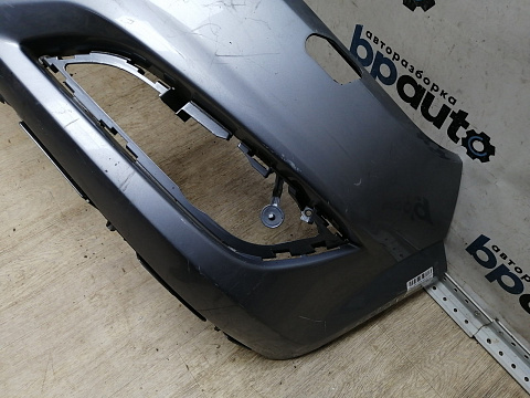 Фотография детали AA045368; Бампер передний; без паркт.; под омыват. (13225746) для Opel Astra/БУ; Оригинал; Р1, Мелкий дефект; . Фото номер 2