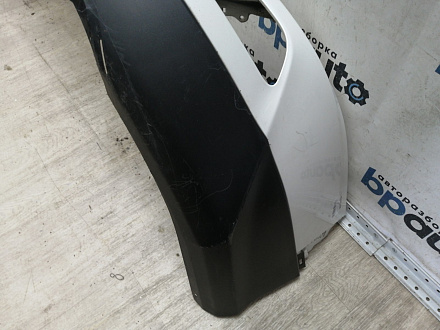 AA044899; Бампер задний; без паркт. (52159-0R150) для Toyota Rav4 40 рест. (2015 — 2019)/БУ; Оригинал; Р1, Мелкий дефект; 