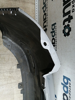 AA045618; Бампер задний; без паркт. (86611-4Y200) для Kia Rio III HB (2011- 2015)/БУ; Оригинал; Р1, Мелкий дефект; 