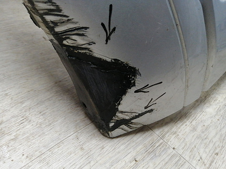 AA045823; Бампер передний; под паркт.; под омыват. (3G0807221) для Volkswagen Passat/БУ; Оригинал; Р2, Удовлетворительное; 