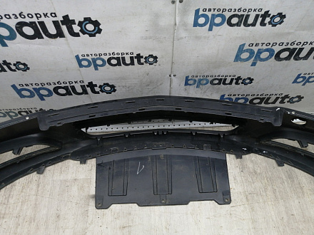 AA045411; Бампер передний; без паркт.; без омыват. (13225746) для Opel Astra/БУ; Оригинал; Р1, Мелкий дефект; 