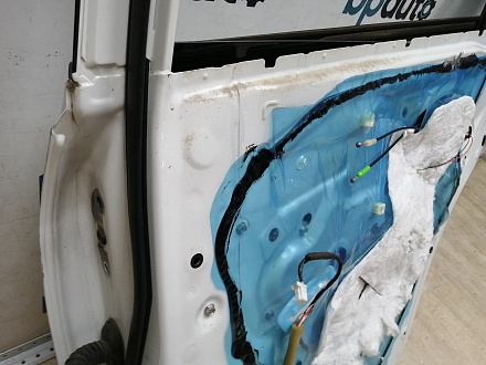 AA045203; Дверь задняя правая, под расширитель, Long (67003-42110) для Toyota Rav4/БУ; Оригинал; Р0, Хорошее; (070) Белый перламутр 3х. сл.