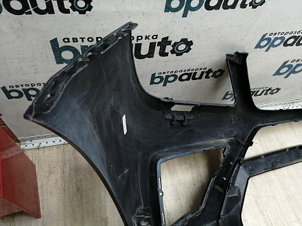 AA046104; Бампер передний, AMG; под паркт.; под омыват. (A1668803140) для Mercedes-Benz M-klasse III (W166) (2011-2015)/БУ; Оригинал; Р1, Мелкий дефект; 