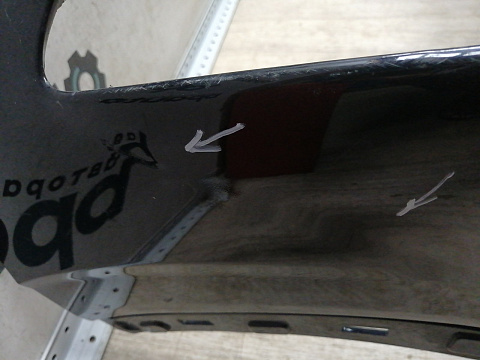 Фотография детали AA045826; Бампер передний; без паркт.; без омыват. (602002155AA) для Omoda C5 (2022- н.в.)/БУ; Оригинал; Р1, Мелкий дефект; . Фото номер 9