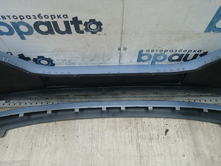 AA044986; Бампер передний; без паркт.; без омыват. (86511-2H000) для Hyundai Elantra IV (HD) (2006-2011)/БУ; Оригинал; Р1, Мелкий дефект; 