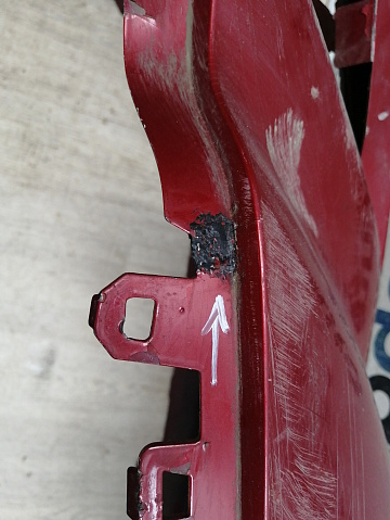 Фотография детали AA045937; Бампер передний; без паркт.; без омыват. (9680484677) для Peugeot 308 I (2008-2011)/БУ; Оригинал; Р2, Удовлетворительное; . Фото номер 17