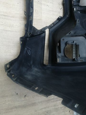 Фотография детали AA046201; Бампер передний; без паркт.; без омыват. (52119-0KM60) для Toyota Fortuner II рест. (2020- н.в.)/БУ; Оригинал; Р1, Мелкий дефект; . Фото номер 17