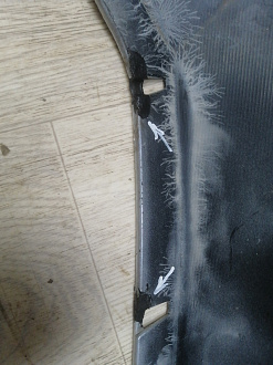 AA046047; Бампер передний; под паркт.; под омыват. (52119-48270) для Lexus RX III (2009 — 2012)/БУ; Оригинал; Р1, Мелкий дефект; 