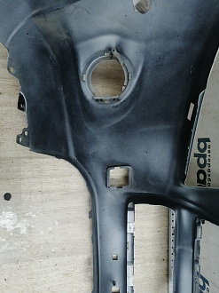 BA000239; Бампер передний; без паркт.; под омыват. (52119-42730) для Toyota Rav4 30 рест. V 2.4 (2009 - 2010)/БУ; Оригинал; Р1, Мелкий дефект; 