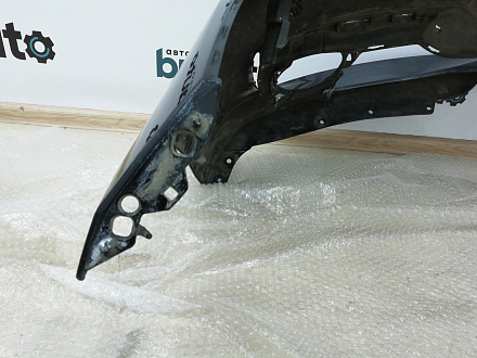 AA004071; Бампер передний, V-2.0, под накладку; под паркт.; под омыват. (51117279693) для BMW 3 серия F30 F31/БУ; Оригинал; Р0, Хорошее; (475) Черный перламутр {Black Sapfir}